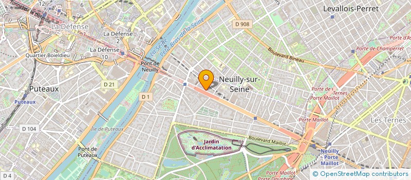 localisation de l'entreprise DIGIDOC à NEUILLY-SUR-SEINE