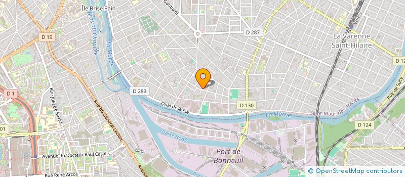 localisation de l'entreprise DIGIDOS à SAINT-MAUR-DES-FOSSES