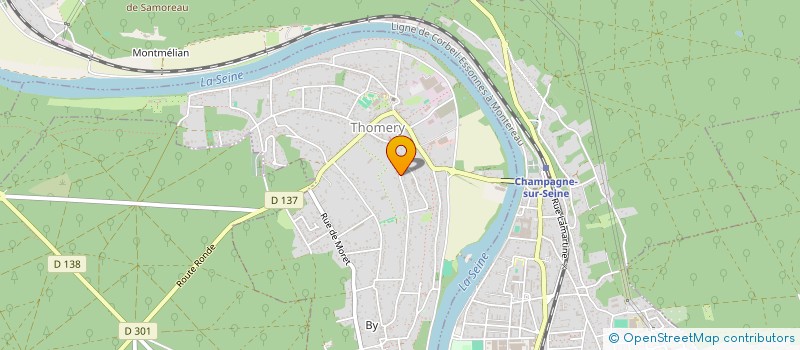 localisation de l'entreprise DIGIFACTORY CONSULTING  THOMERY