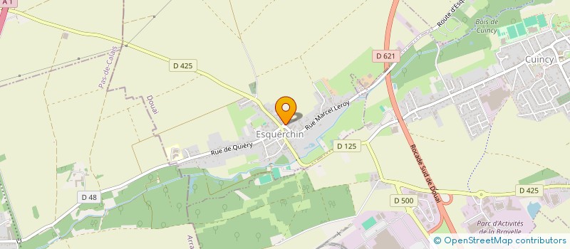 localisation de l'entreprise DIGIFORM à ESQUERCHIN