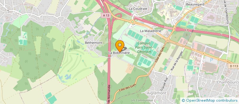 localisation de l'entreprise DIGIHIVE à POISSY