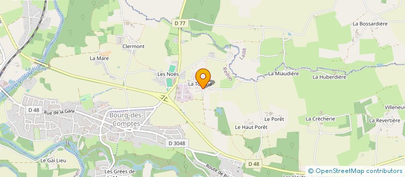 localisation de l'entreprise DIGIHOLD  BOURG-DES-COMPTES