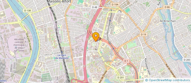 localisation de l'entreprise DIGIKERA LEARNING à CRETEIL
