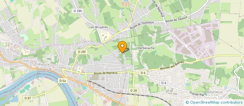 localisation de l'entreprise DIGILEA à SAINT-DIDIER-DE-FORMANS