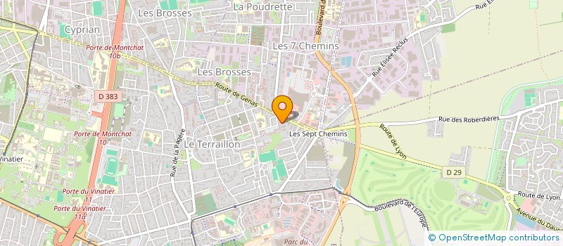 localisation de l'entreprise DIGIMATIC RF  BRON