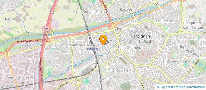 localisation de l'entreprise DIGIMETRIE à PERPIGNAN