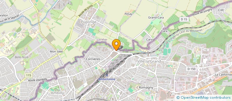 localisation de l'entreprise DIGINESTPRO  VILLE-LA-GRAND