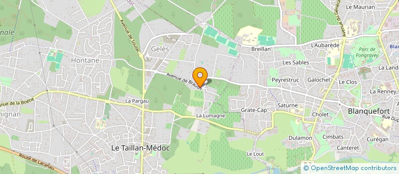 localisation de l'entreprise DIGINOVA  SAINT-AUBIN-DE-MEDOC