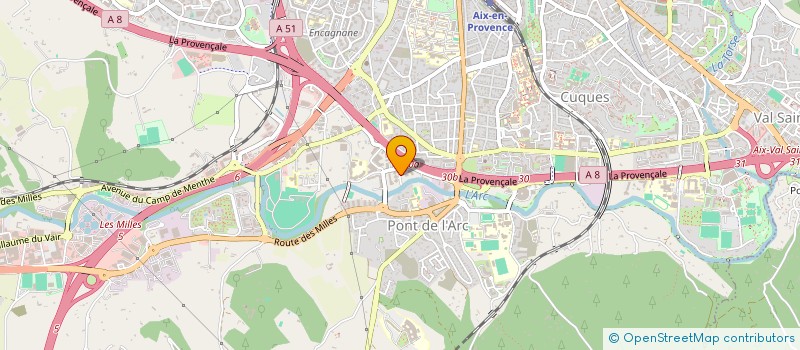 localisation de l'entreprise DIGINOVE à AIX-EN-PROVENCE
