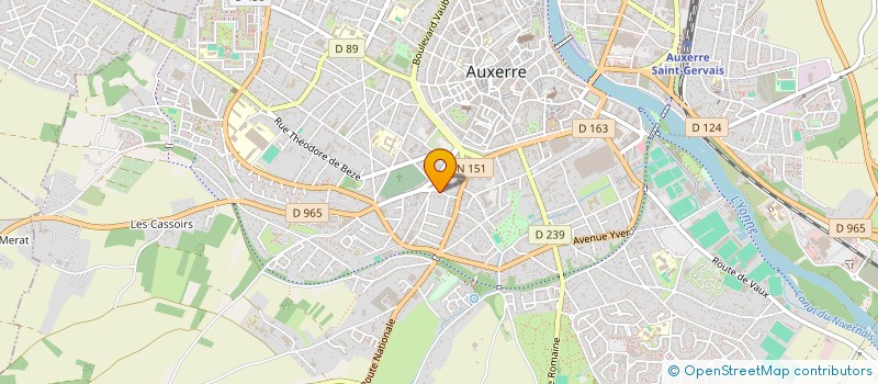 localisation de l'entreprise DIGINUM à AUXERRE