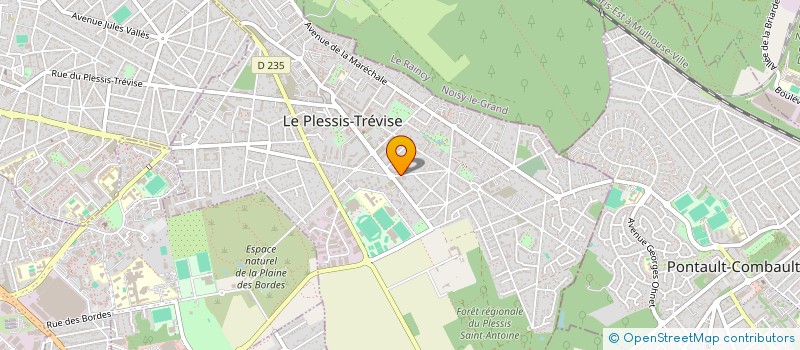 localisation de l'entreprise DIGIPIX SARL  LE PLESSIS-TREVISE