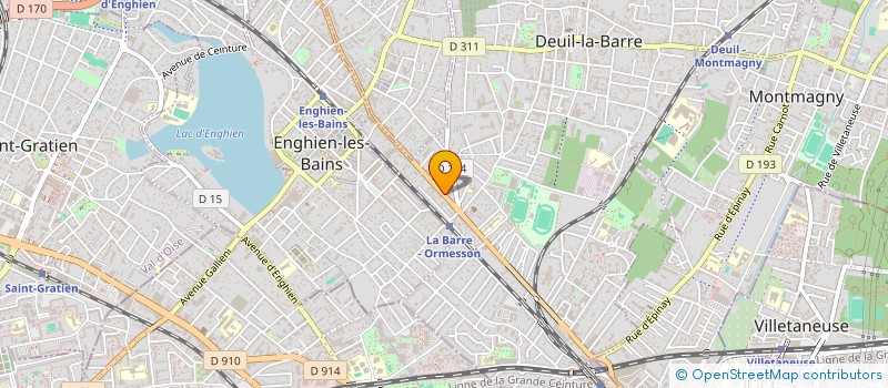 localisation de l'entreprise DIGIPOLITAN à DEUIL-LA-BARRE