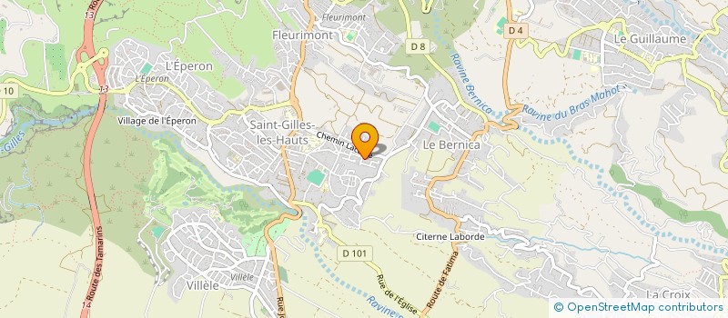 localisation de l'entreprise DIGIPRINT à SAINT-PAUL