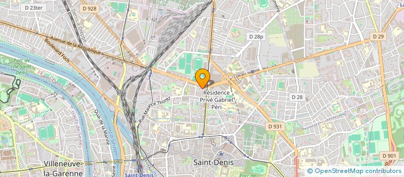 localisation de l'entreprise DIGIPRO INFORMATIQUE à SAINT-DENIS