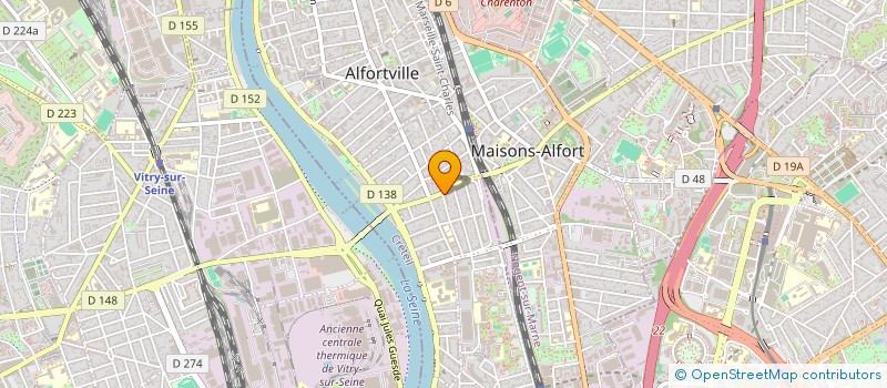 localisation de l'entreprise DIGISCAN CONSEIL à ALFORTVILLE