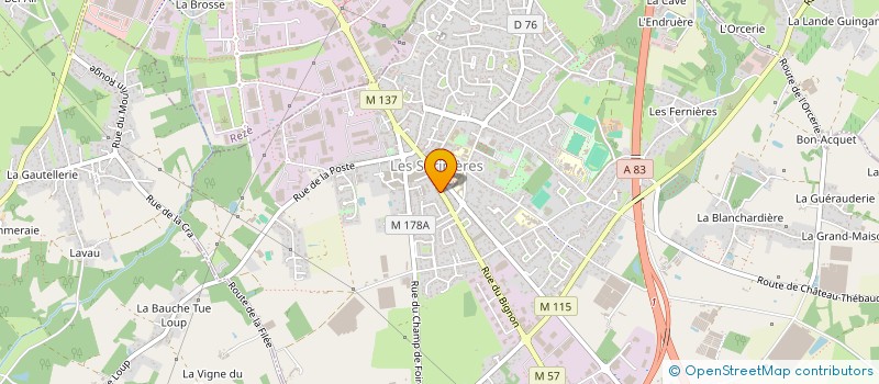 localisation de l'entreprise DIGISEC  LES SORINIERES