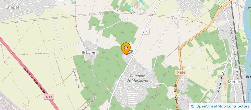 localisation de l'entreprise DIGISENSIA à VERNOUILLET