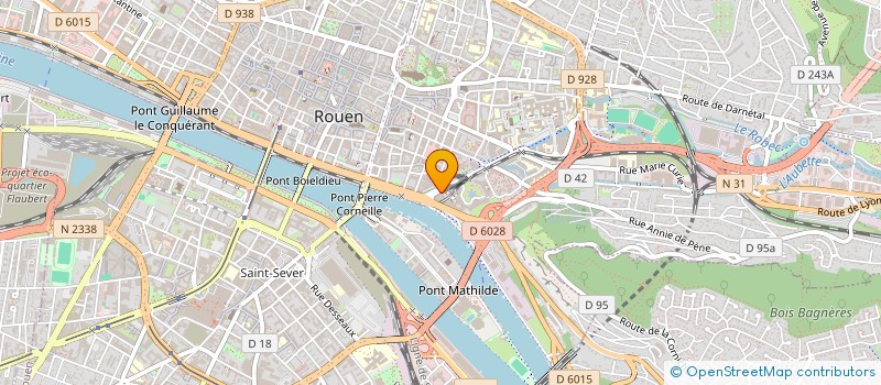 localisation de l'entreprise DIGISOFT à ROUEN