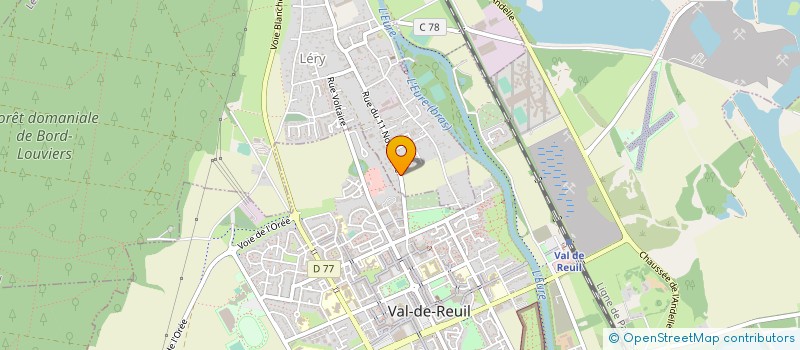 localisation de l'entreprise DIGISOFTONE  LERY