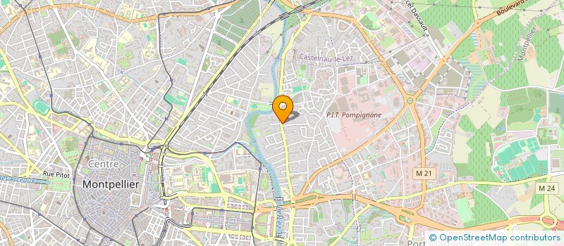 localisation de l'entreprise DIGISTARS à MONTPELLIER