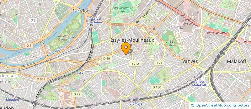 localisation de l'entreprise DIGISTRICT à ISSY-LES-MOULINEAUX