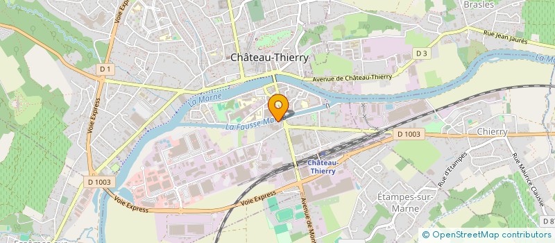 localisation de l'entreprise DIGIT 360 à EPAUX-BEZU