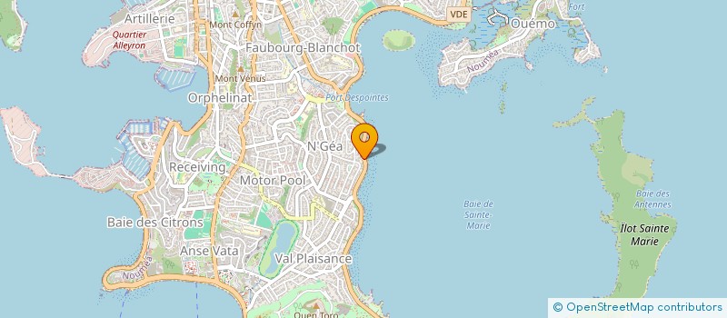 localisation de l'entreprise DIGIT à NOUMEA