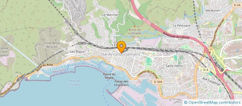 localisation de l'entreprise DIGIT'ALL MARKETTING COMMUNICATION SOCIAL ET SOLIDAIRE à MARSEILLE