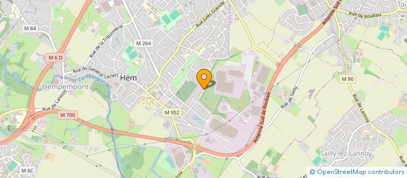 localisation de l'entreprise DIGIT-DESK  HEM