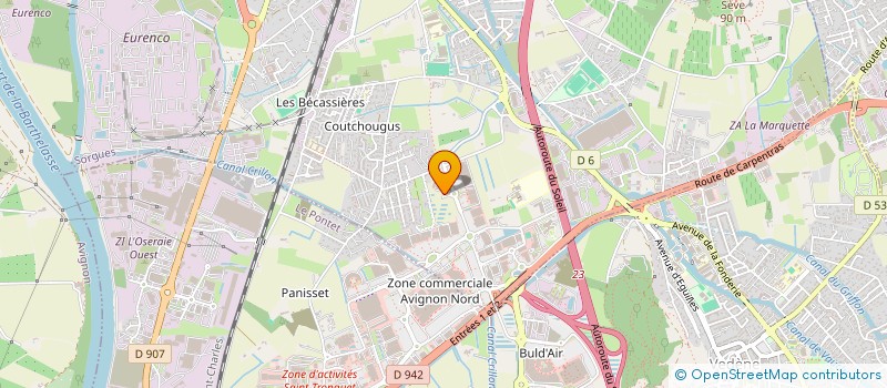 localisation de l'entreprise DIGIT FORMATIONS  SORGUES