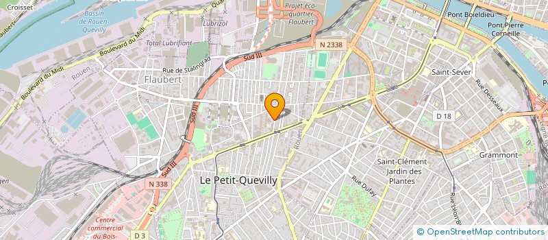 localisation de l'entreprise DIGIT NORMANDIE à LE PETIT-QUEVILLY