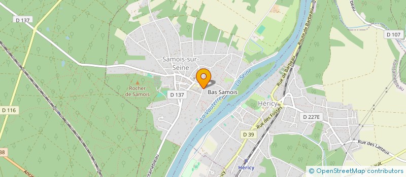 localisation de l'entreprise DIGIT' SECURITE  SAMOIS-SUR-SEINE
