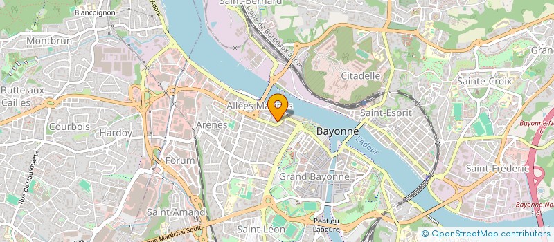 localisation de l'entreprise DIGITAG  BAYONNE