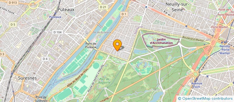 localisation de l'entreprise DIGITAL 4 WORK à NEUILLY-SUR-SEINE