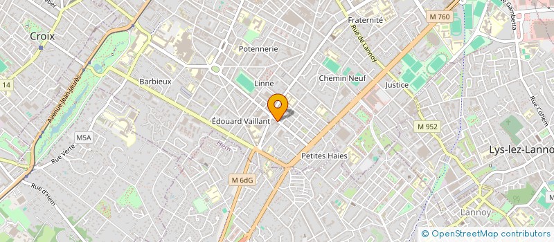 localisation de l'entreprise DIGITAL 4 YOU à LILLE