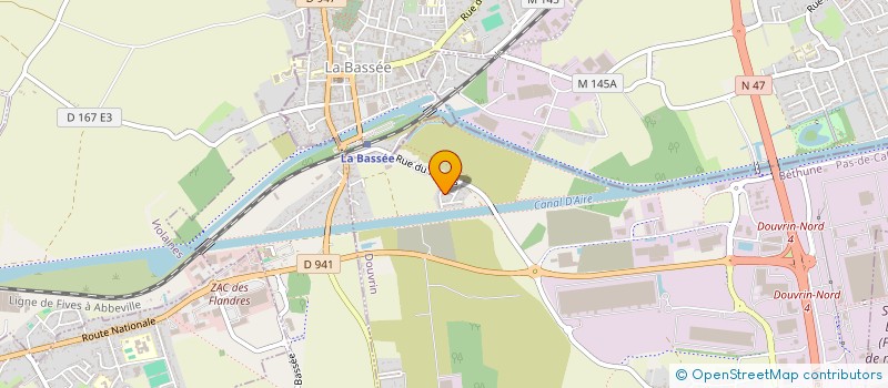 localisation de l'entreprise DIGITAL  AUCHY-LES-MINES