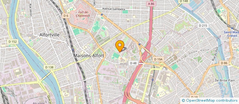 localisation de l'entreprise DIGITAL à MAISONS-ALFORT