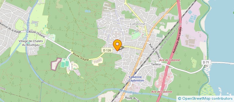 localisation de l'entreprise DIGITAL ALLIANCE  LABENNE