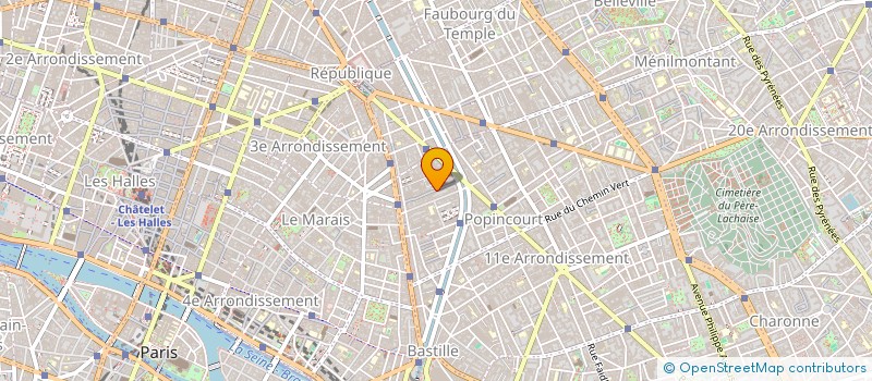 localisation de l'entreprise DIGITAL BANANA STUDIO  PARIS