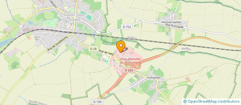 localisation de l'entreprise DIGITAL BEING CONSULTING  SOULTZ-SOUS-FORETS