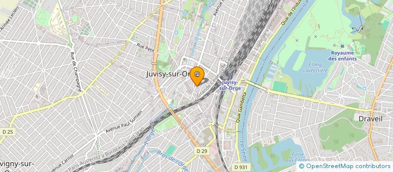 localisation de l'entreprise DIGITAL BUILDERS CONSULTING à JUVISY-SUR-ORGE
