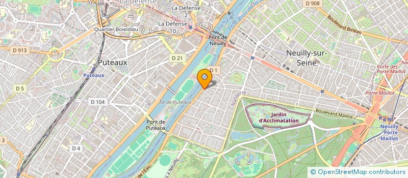 localisation de l'entreprise DIGITAL BUSINESS ART à NEUILLY-SUR-SEINE