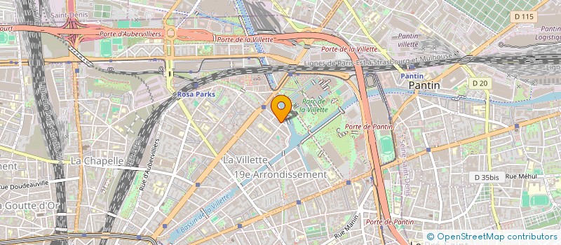 localisation de l'entreprise DIGITAL BUSINESS CONSULTING  SANNOIS