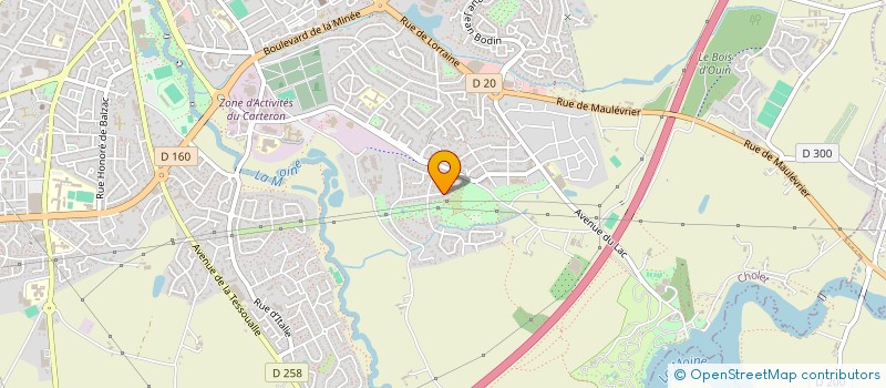 localisation de l'entreprise DIGITAL C à CHOLET