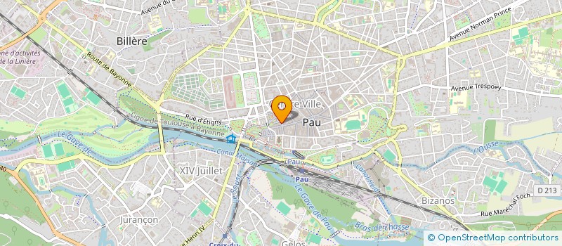 localisation de l'entreprise DIGITAL CAR SUD-OUEST à PAU