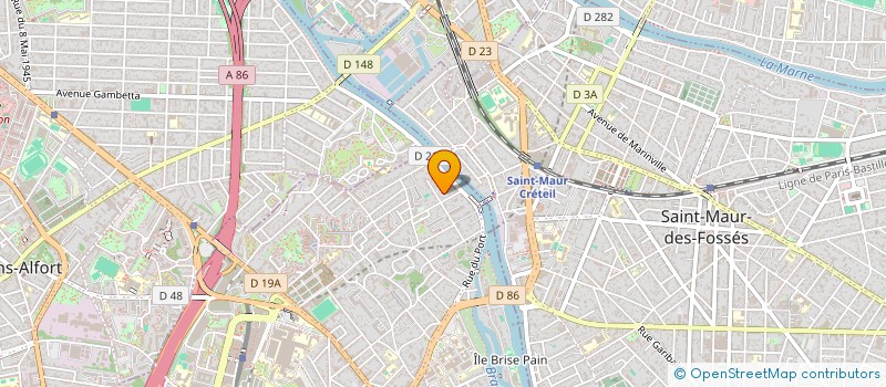 localisation de l'entreprise DIGITAL CASH MANAGEMENT  CRETEIL