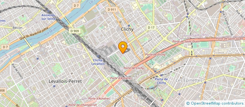 localisation de l'entreprise DIGITAL CODERS à CLICHY