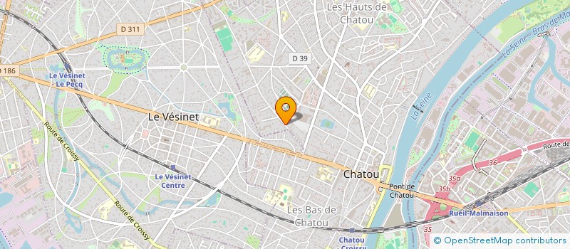 localisation de l'entreprise DIGITAL COLLABORATIVE SCHOOLS  CHATOU