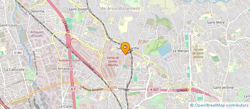 localisation de l'entreprise DIGITAL COLLEGE MARSEILLE à MARSEILLE