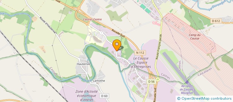 localisation de l'entreprise DIGITAL CONCEPT  ALBI